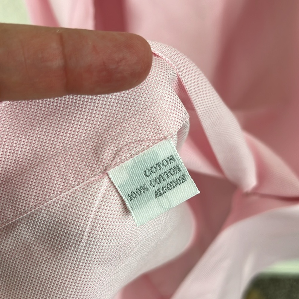 Alain Figaret Solid Pocket Button Down Shirt Doub… - image 6